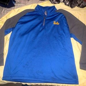 UCLA Bruins Rivalry Threads 91 Blue Men’s  1/4 Zip Pullover Long Sleeve Top XXL